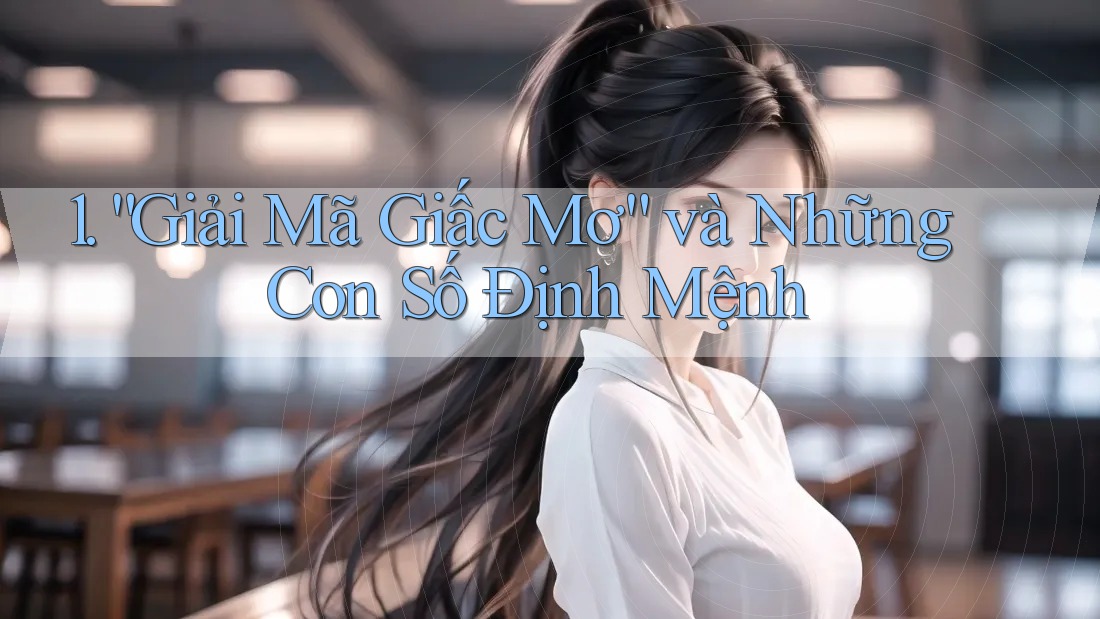 1. “Giải Mã Giấc Mơ” và Những Con Số Định Mệnh 1. “Giải Mã Giấc Mơ” và Những Con Số Định Mệnh