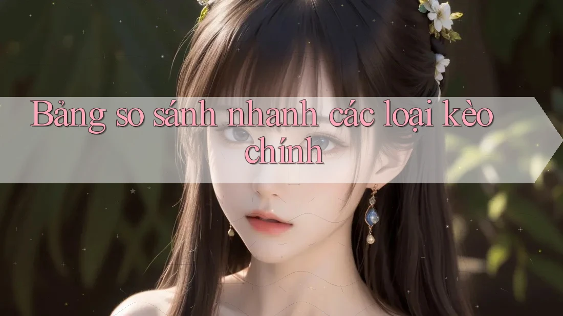 Bảng so sánh nhanh các loại kèo chính
