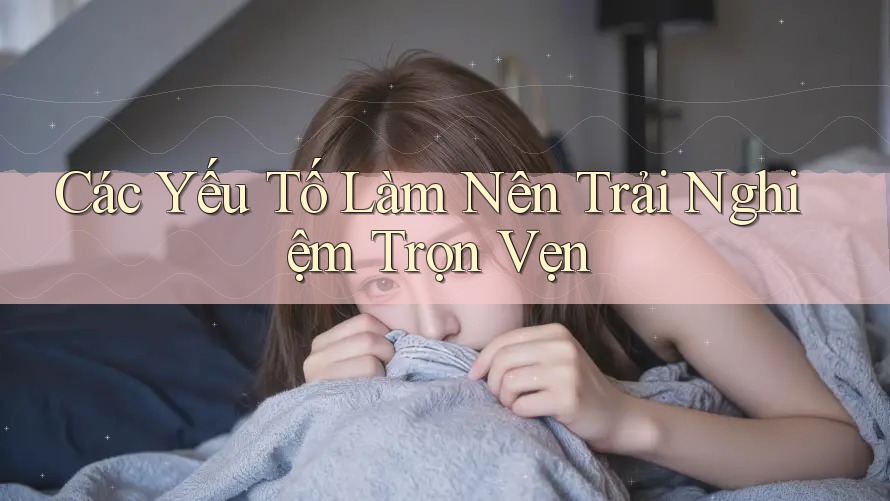 Các Yếu Tố Làm Nên Trải Nghiệm Trọn Vẹn Các Yếu Tố Làm Nên Trải Nghiệm Trọn Vẹn