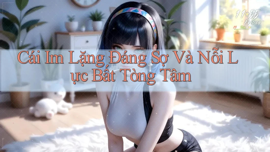 Cái Im Lặng Đáng Sợ Và Nỗi Lực Bất Tòng Tâm Cái Im Lặng Đáng Sợ Và Nỗi Lực Bất Tòng Tâm