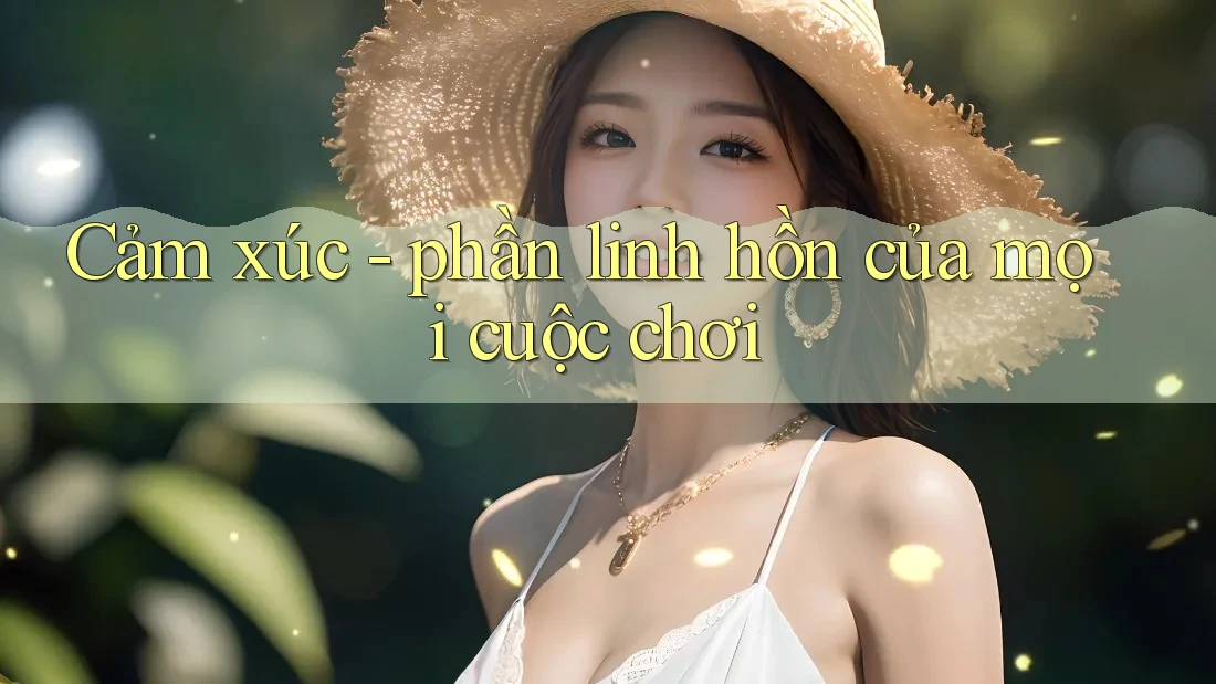 Cảm xúc - phần linh hồn của mọi cuộc chơi
