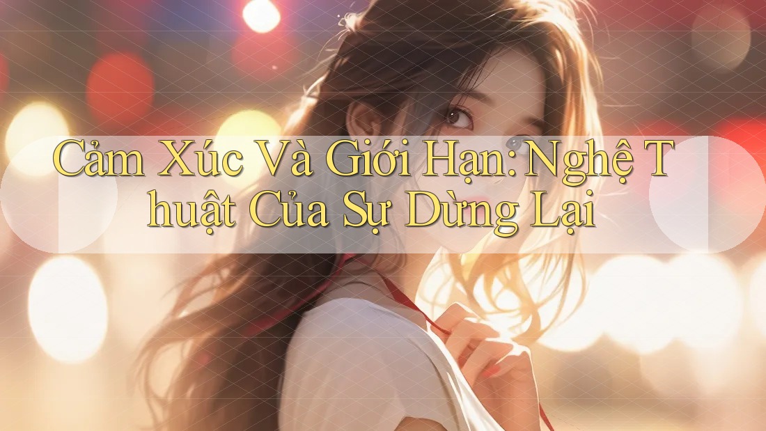 Cảm Xúc Và Giới Hạn: Nghệ Thuật Của Sự Dừng Lại