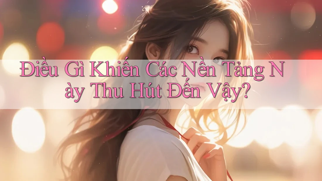 Điều Gì Khiến Các Nền Tảng Này Thu Hút Đến Vậy? Điều Gì Khiến Các Nền Tảng Này Thu Hút Đến Vậy?