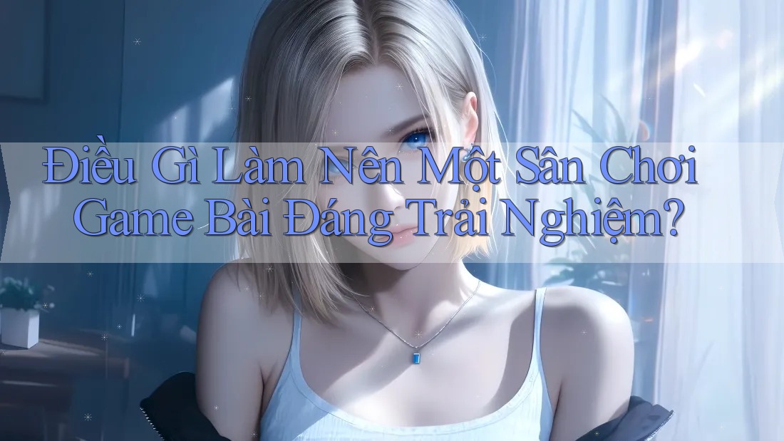Điều Gì Làm Nên Một Sân Chơi Game Bài Đáng Trải Nghiệm? Điều Gì Làm Nên Một Sân Chơi Game Bài Đáng Trải Nghiệm?