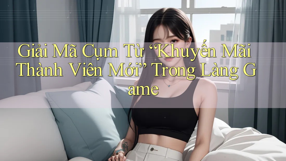 Giải Mã Cụm Từ “Khuyến Mãi Thành Viên Mới” Trong Làng Game