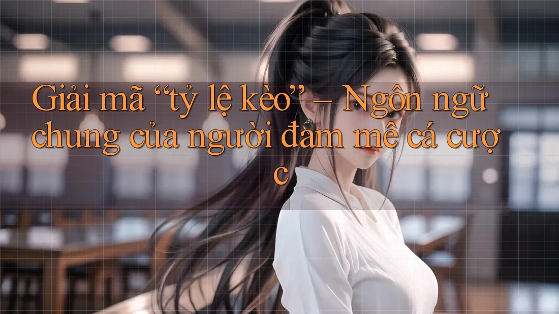Giải mã “tỷ lệ kèo” – Ngôn ngữ chung của người đam mê cá cược