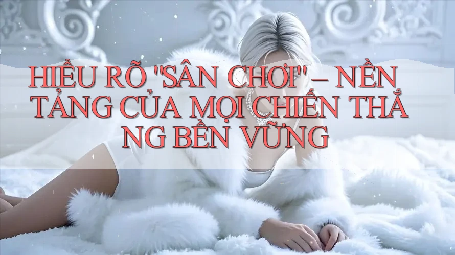 HIỂU RÕ “SÂN CHƠI” – NỀN TẢNG CỦA MỌI CHIẾN THẮNG BỀN VỮNG HIỂU RÕ “SÂN CHƠI” – NỀN TẢNG CỦA MỌI CHIẾN THẮNG BỀN VỮNG