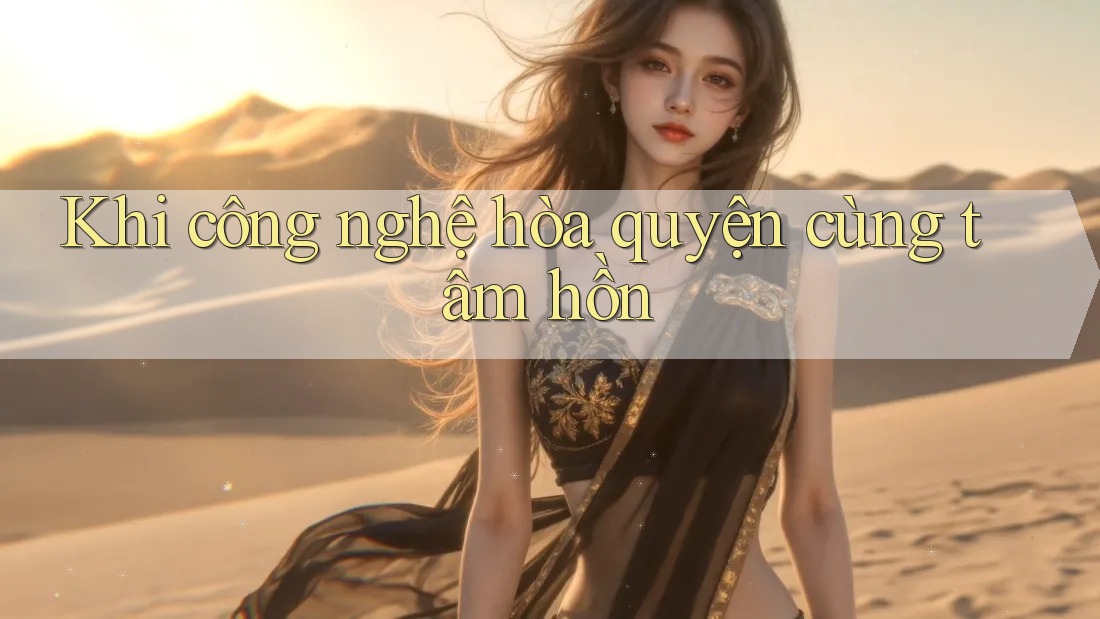 Khi công nghệ hòa quyện cùng tâm hồn