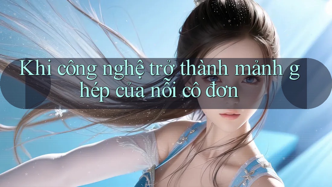 Khi công nghệ trở thành mảnh ghép của nỗi cô đơn