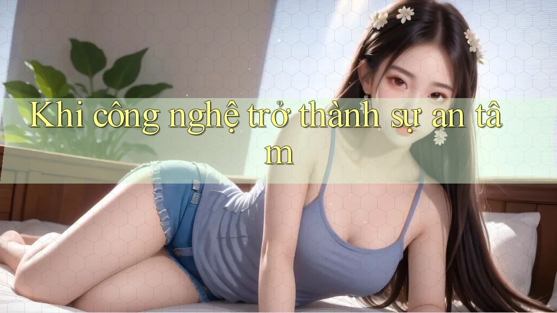 Khi công nghệ trở thành sự an tâm Khi công nghệ trở thành sự an tâm