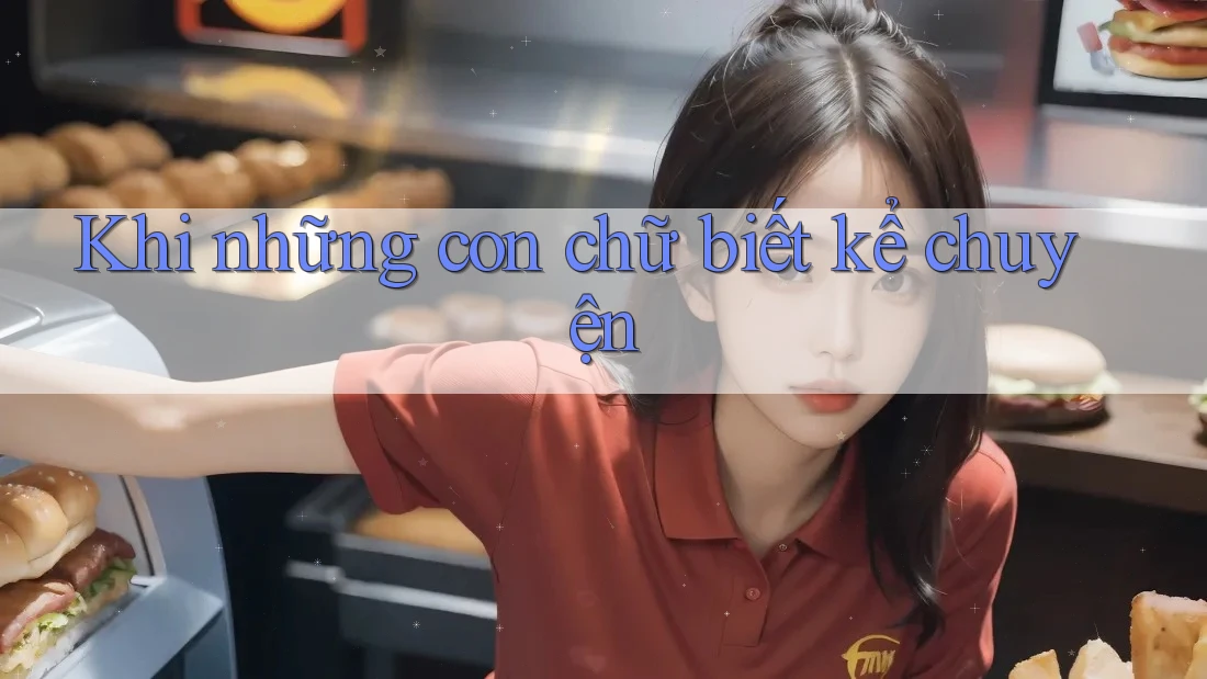 Khi những con chữ biết kể chuyện