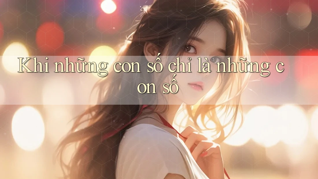 Khi những con số chỉ là những con số Khi những con số chỉ là những con số