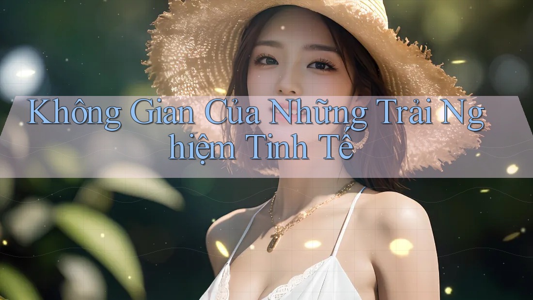 Không Gian Của Những Trải Nghiệm Tinh Tế