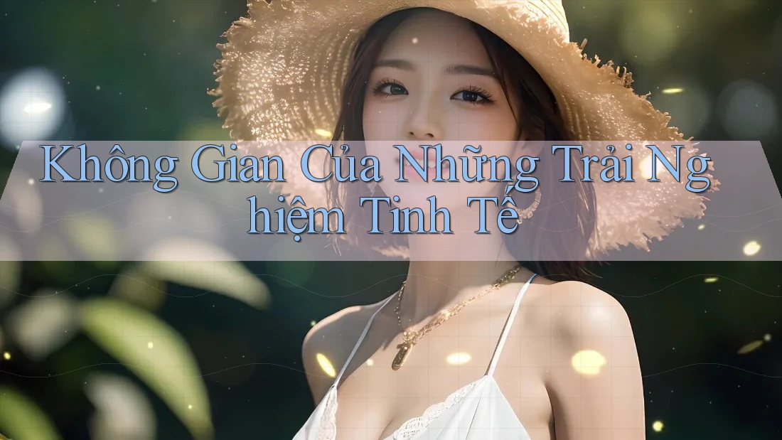 Không Gian Của Những Trải Nghiệm Tinh Tế