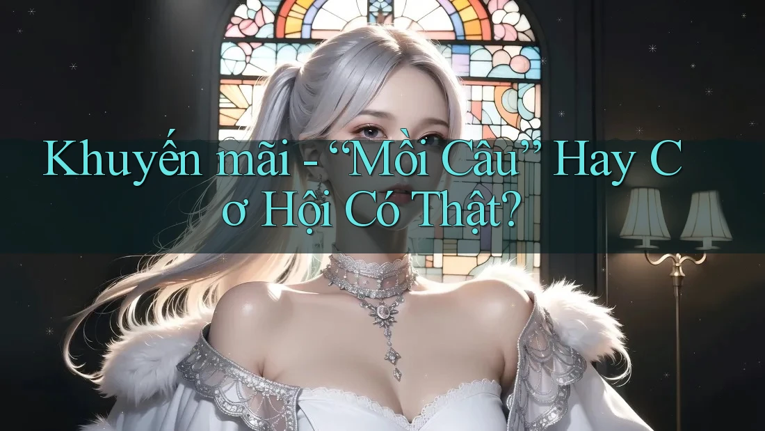 Khuyến mãi - “Mồi Câu” Hay Cơ Hội Có Thật?