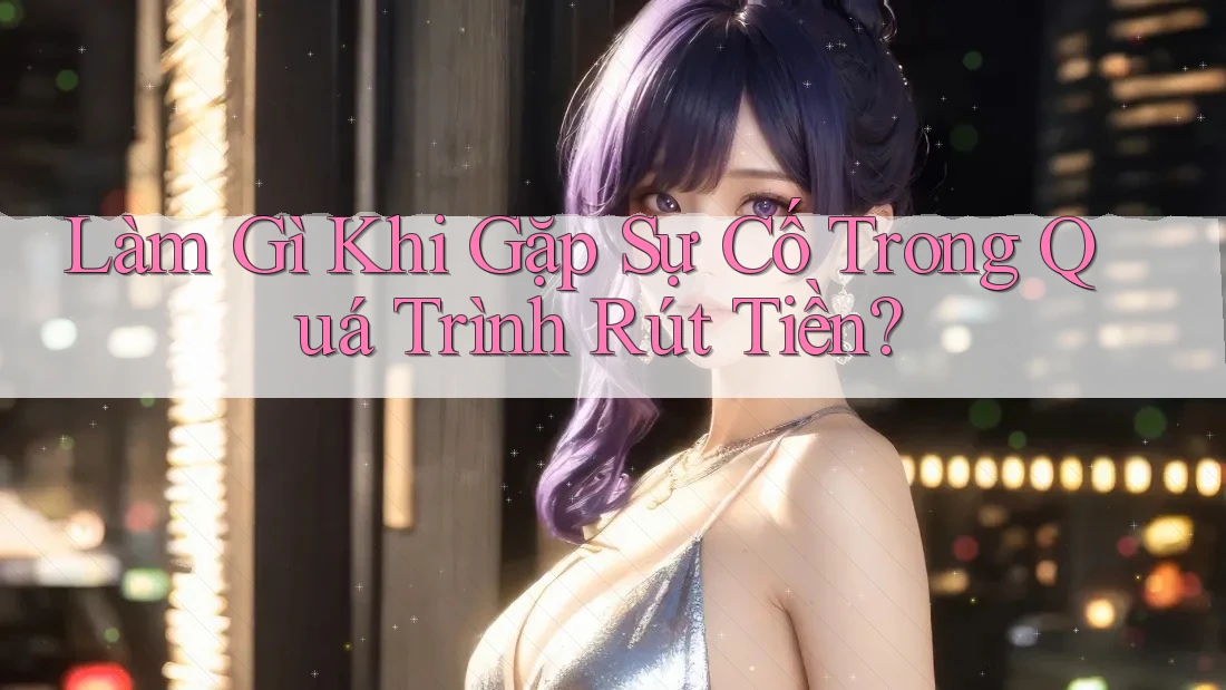 Làm Gì Khi Gặp Sự Cố Trong Quá Trình Rút Tiền?