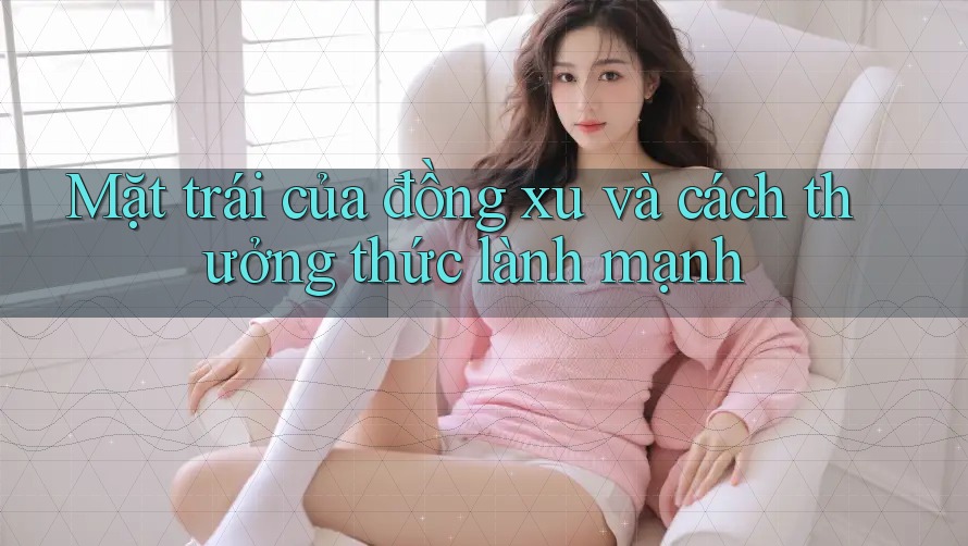 Mặt trái của đồng xu và cách thưởng thức lành mạnh Mặt trái của đồng xu và cách thưởng thức lành mạnh