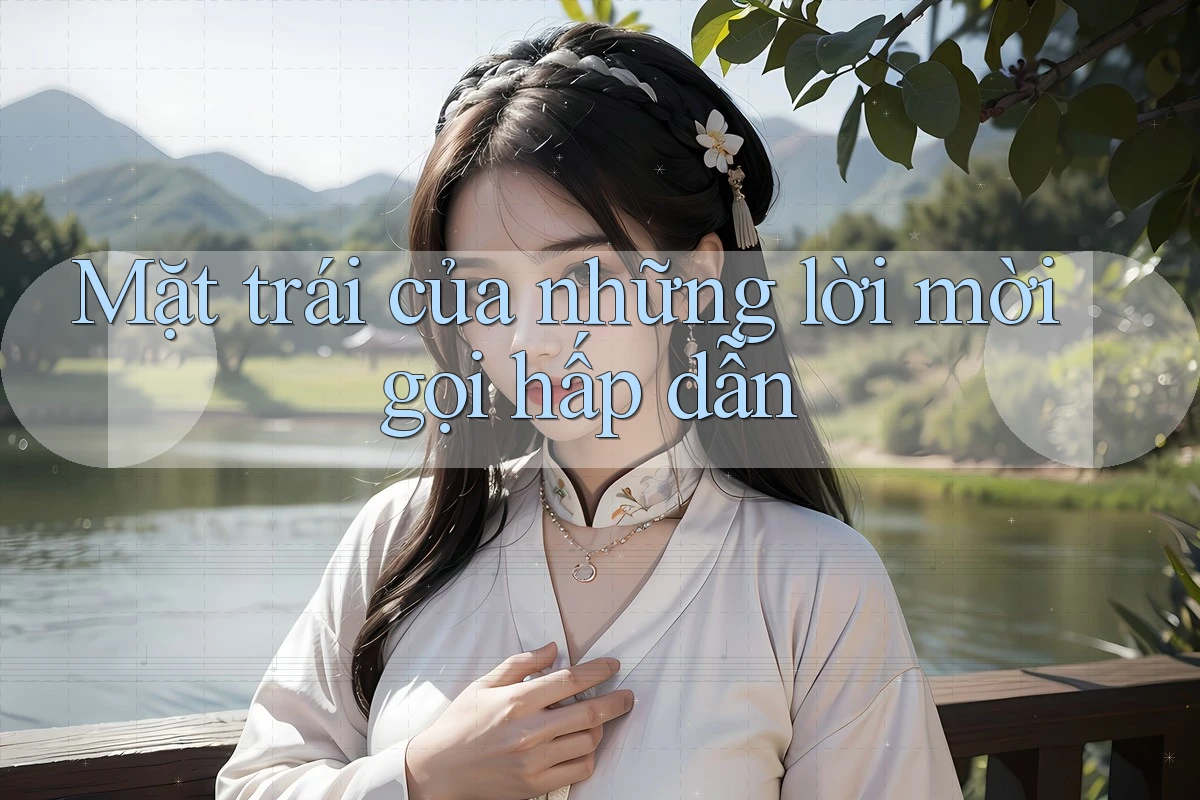 Mặt trái của những lời mời gọi hấp dẫn