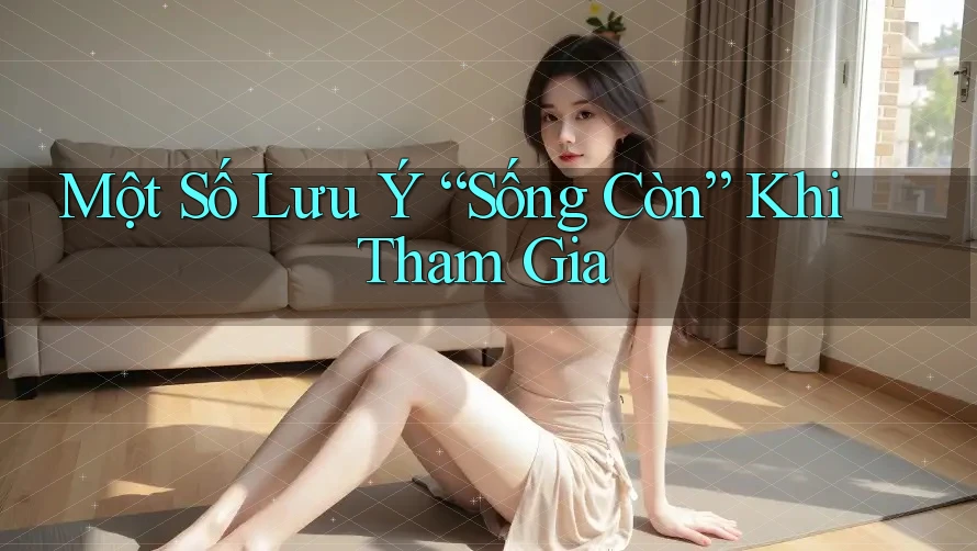 Một Số Lưu Ý “Sống Còn” Khi Tham Gia