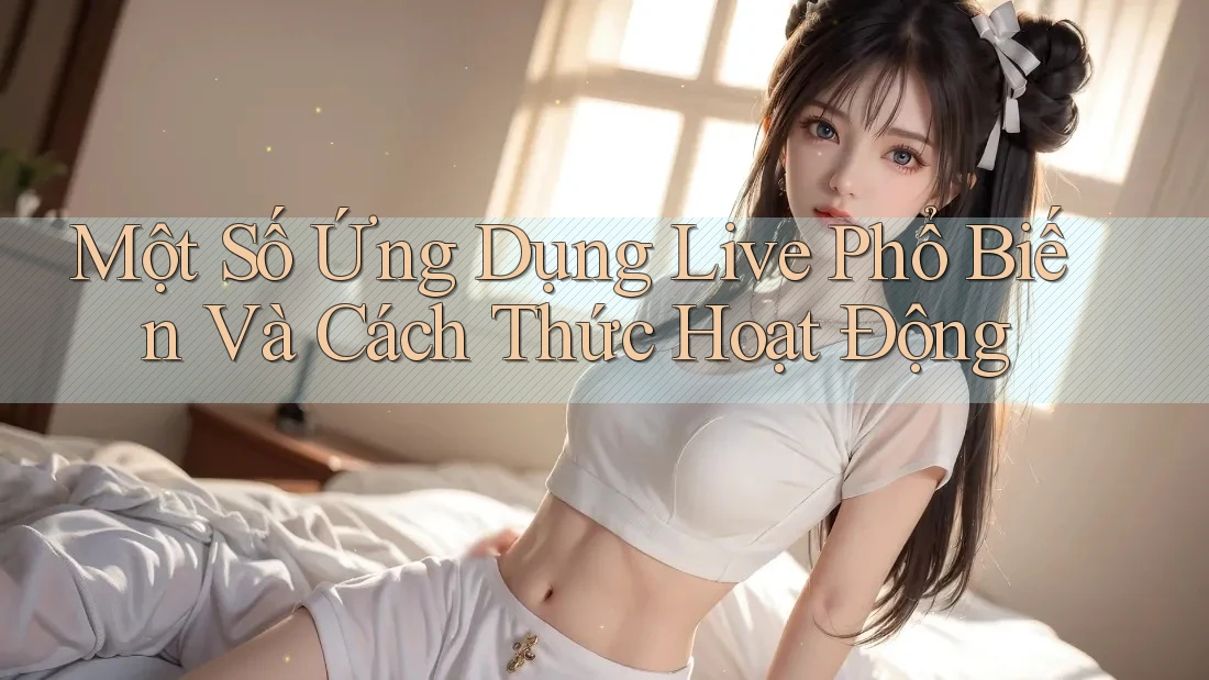 Một Số Ứng Dụng Live Phổ Biến Và Cách Thức Hoạt Động Một Số Ứng Dụng Live Phổ Biến Và Cách Thức Hoạt Động