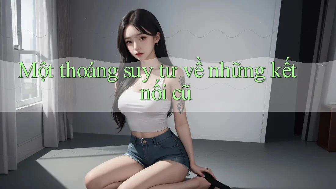 Một thoáng suy tư về những kết nối cũ Một thoáng suy tư về những kết nối cũ