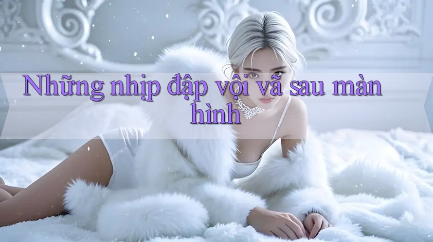 Những nhịp đập vội vã sau màn hình Những nhịp đập vội vã sau màn hình