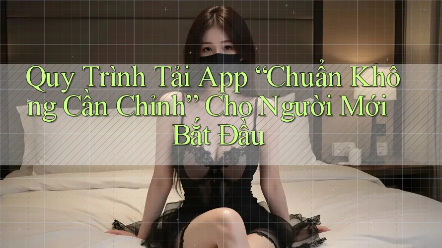 Quy Trình Tải App “Chuẩn Không Cần Chỉnh” Cho Người Mới Bắt Đầu