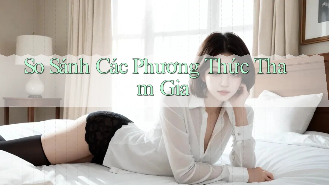 So Sánh Các Phương Thức Tham Gia So Sánh Các Phương Thức Tham Gia