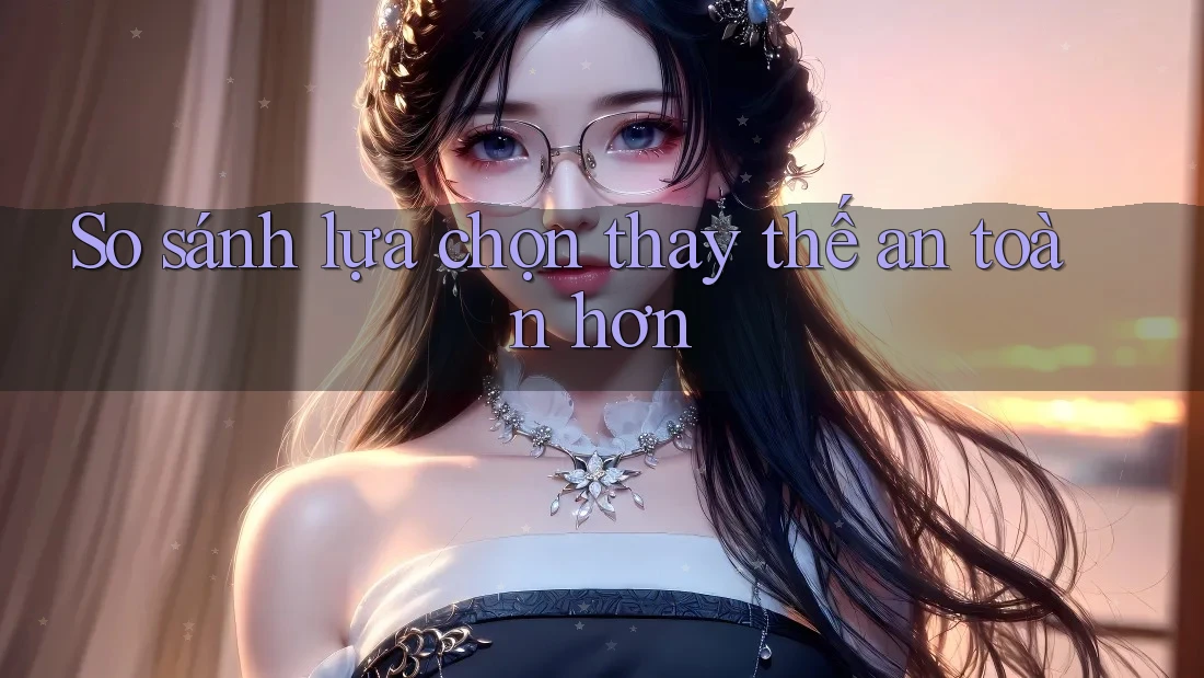 So sánh lựa chọn thay thế an toàn hơn So sánh lựa chọn thay thế an toàn hơn