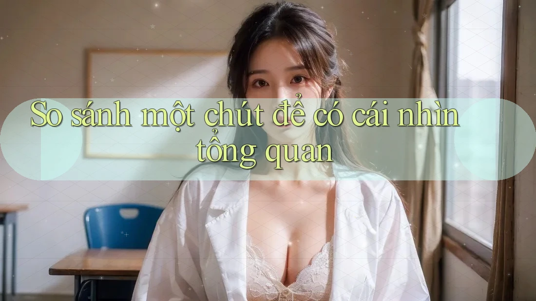 So sánh một chút để có cái nhìn tổng quan
