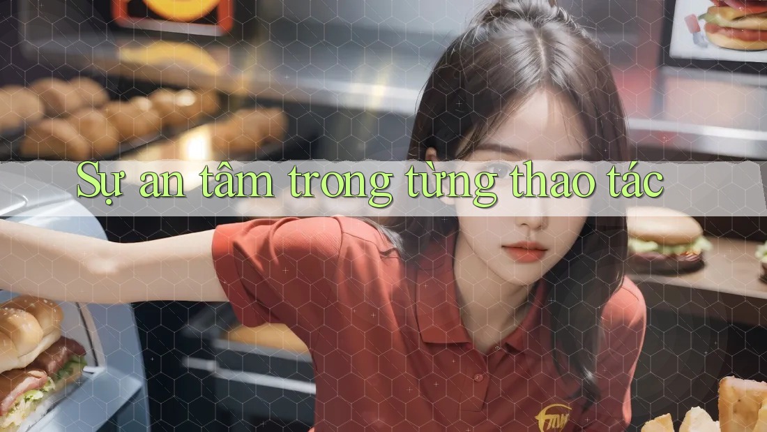 Sự an tâm trong từng thao tác Sự an tâm trong từng thao tác