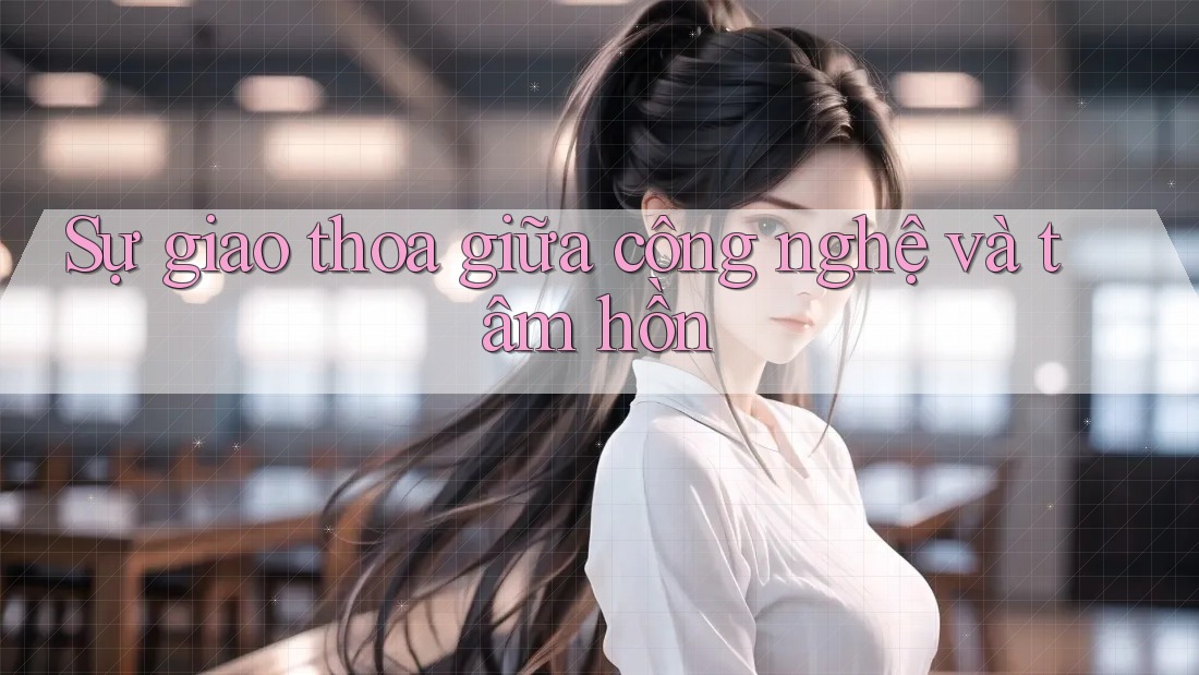 Sự giao thoa giữa công nghệ và tâm hồn Sự giao thoa giữa công nghệ và tâm hồn