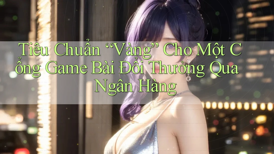 Tiêu Chuẩn “Vàng” Cho Một Cổng Game Bài Đổi Thưởng Qua Ngân Hàng