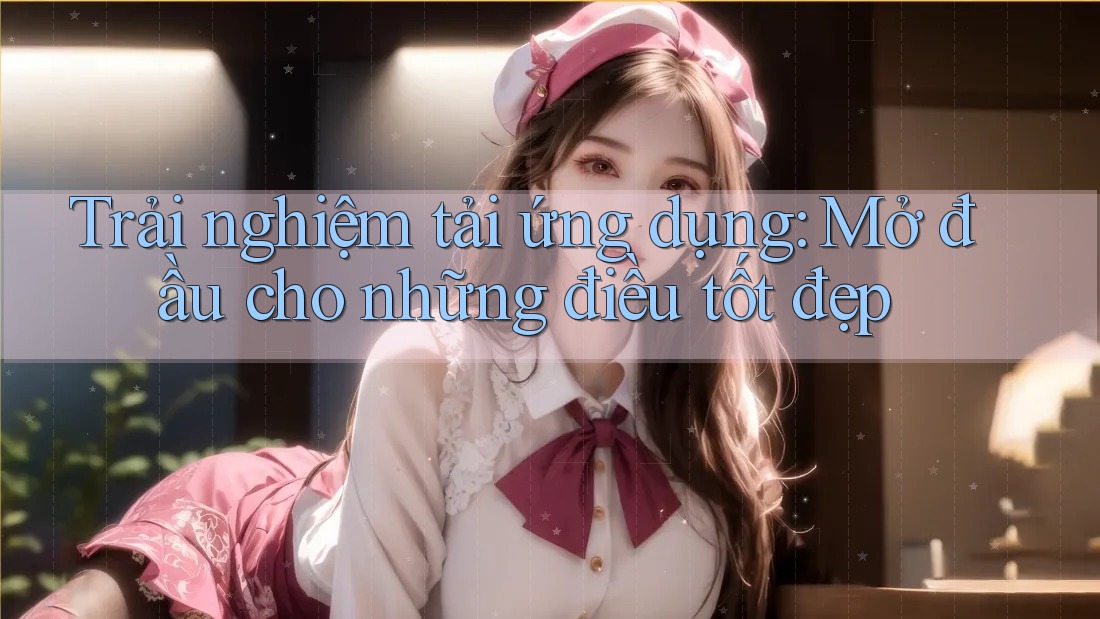 Trải nghiệm tải ứng dụng: Mở đầu cho những điều tốt đẹp