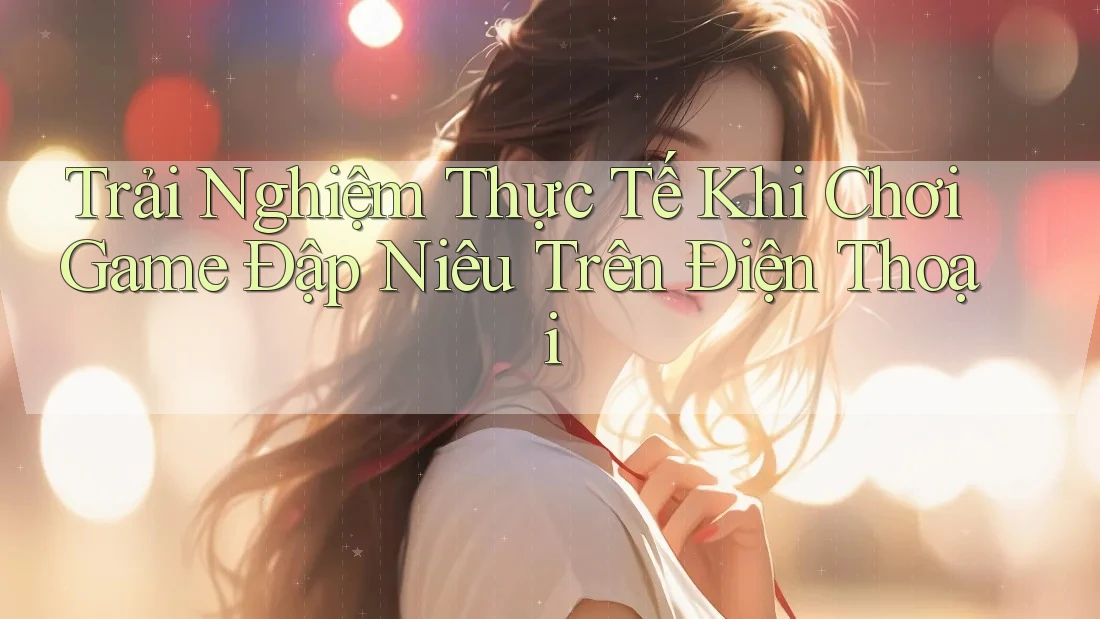 Trải Nghiệm Thực Tế Khi Chơi Game Đập Niêu Trên Điện Thoại Trải Nghiệm Thực Tế Khi Chơi Game Đập Niêu Trên Điện Thoại
