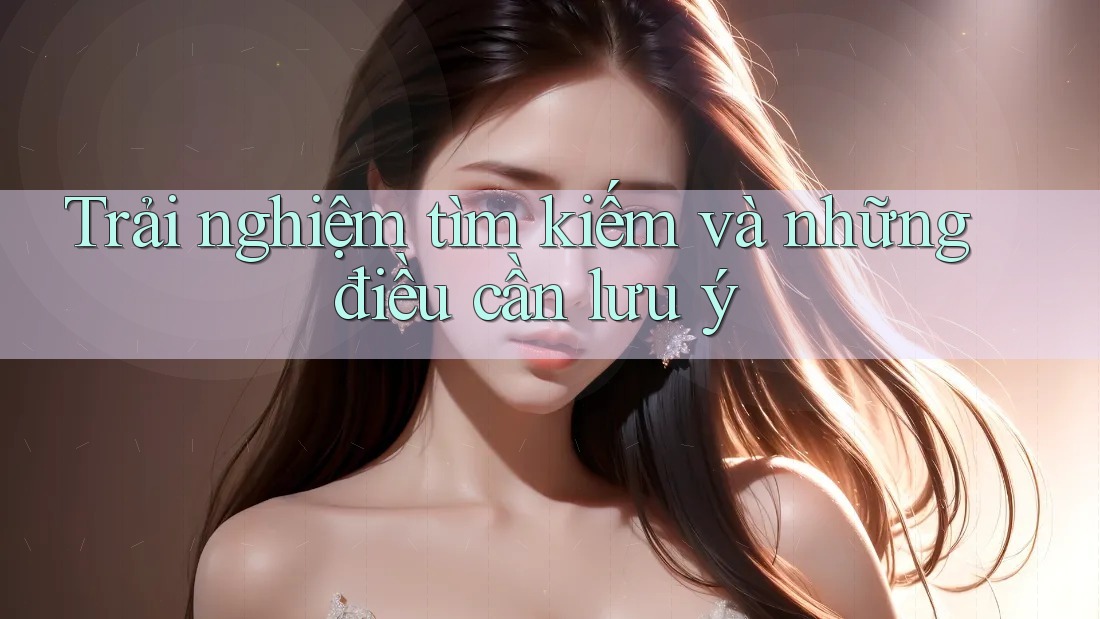 Trải nghiệm tìm kiếm và những điều cần lưu ý
