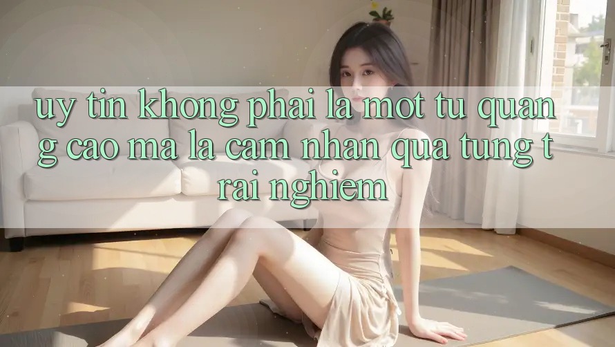 “Uy tín” không phải là một từ quảng cáo, mà là cảm nhận qua từng trải nghiệm “Uy tín” không phải là một từ quảng cáo, mà là cảm nhận qua từng trải nghiệm
