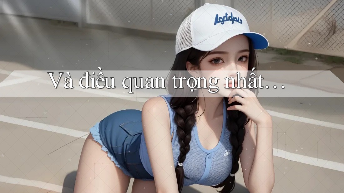 Và điều quan trọng nhất… Và điều quan trọng nhất…