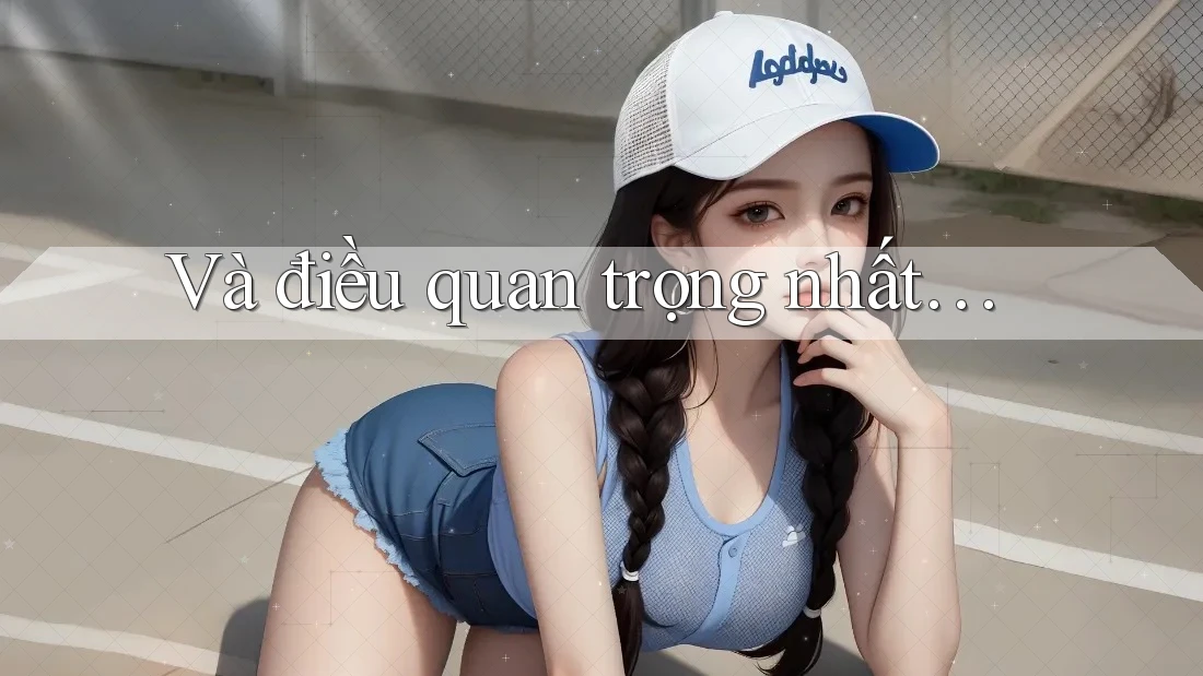 Và điều quan trọng nhất… Và điều quan trọng nhất…