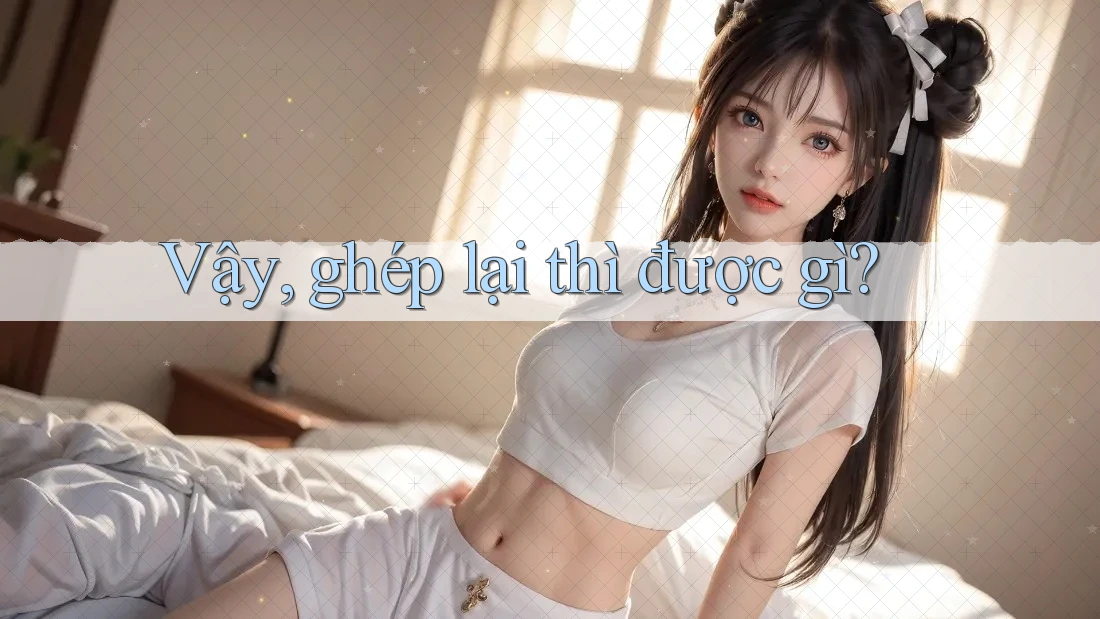 Vậy, ghép lại thì được gì?