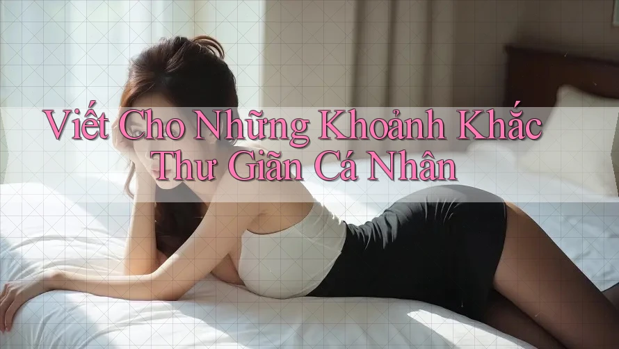 Viết Cho Những Khoảnh Khắc Thư Giãn Cá Nhân