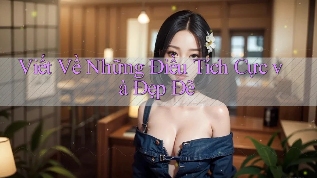 Viết Về Những Điều Tích Cực và Đẹp Đẽ Viết Về Những Điều Tích Cực và Đẹp Đẽ