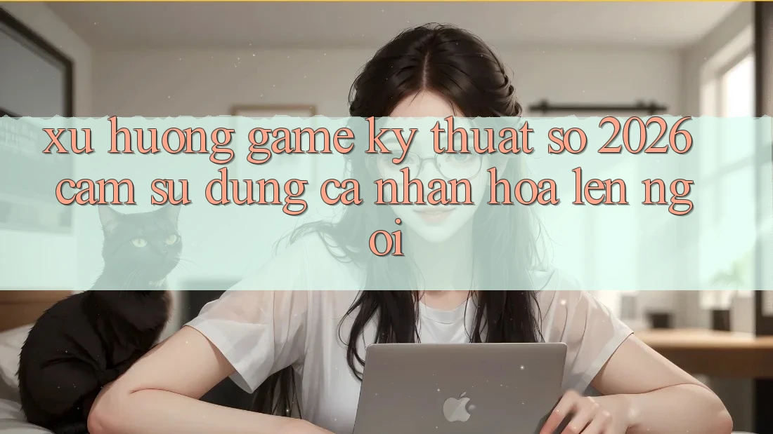Xu Hướng Game Kỹ Thuật Số 2026: Cảm sử dụng Cá Nhân Hóa Lên Ngôi Xu Hướng Game Kỹ Thuật Số 2026: Cảm sử dụng Cá Nhân Hóa Lên Ngôi