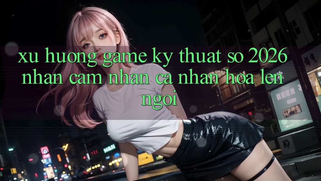 Xu Hướng Game Kỹ Thuật Số 2026: Nhận cảm nhận Cá Nhân Hóa Lên Ngôi