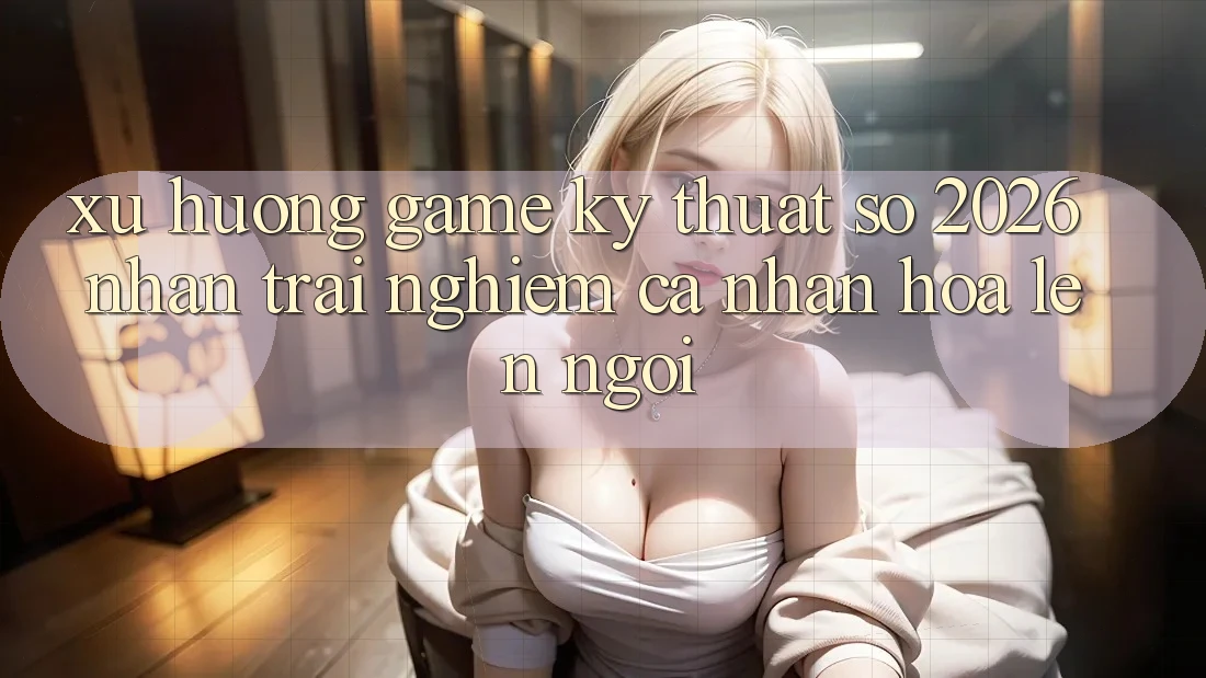 Xu Hướng Game Kỹ Thuật Số 2026: Nhận trải nghiệm Cá Nhân Hóa Lên Ngôi Xu Hướng Game Kỹ Thuật Số 2026: Nhận trải nghiệm Cá Nhân Hóa Lên Ngôi