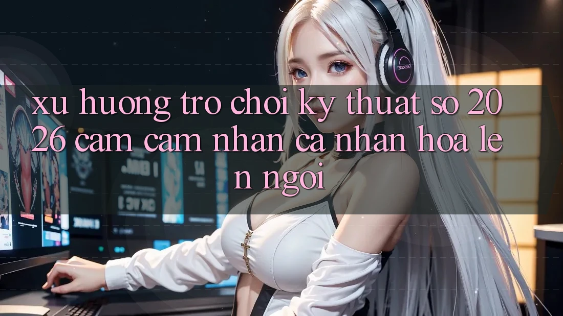 Xu Hướng Trò chơi Kỹ Thuật Số 2026: Cảm cảm nhận Cá Nhân Hóa Lên Ngôi