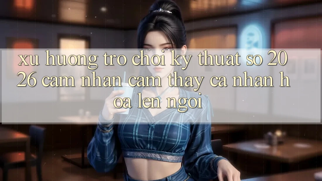 Xu Hướng Trò chơi Kỹ Thuật Số 2026: Cảm nhận cảm thấy Cá Nhân Hóa Lên Ngôi